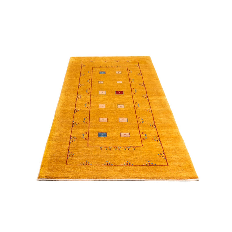 Runner Gabbeh Rug - Perser - 204 x 84 cm - gold