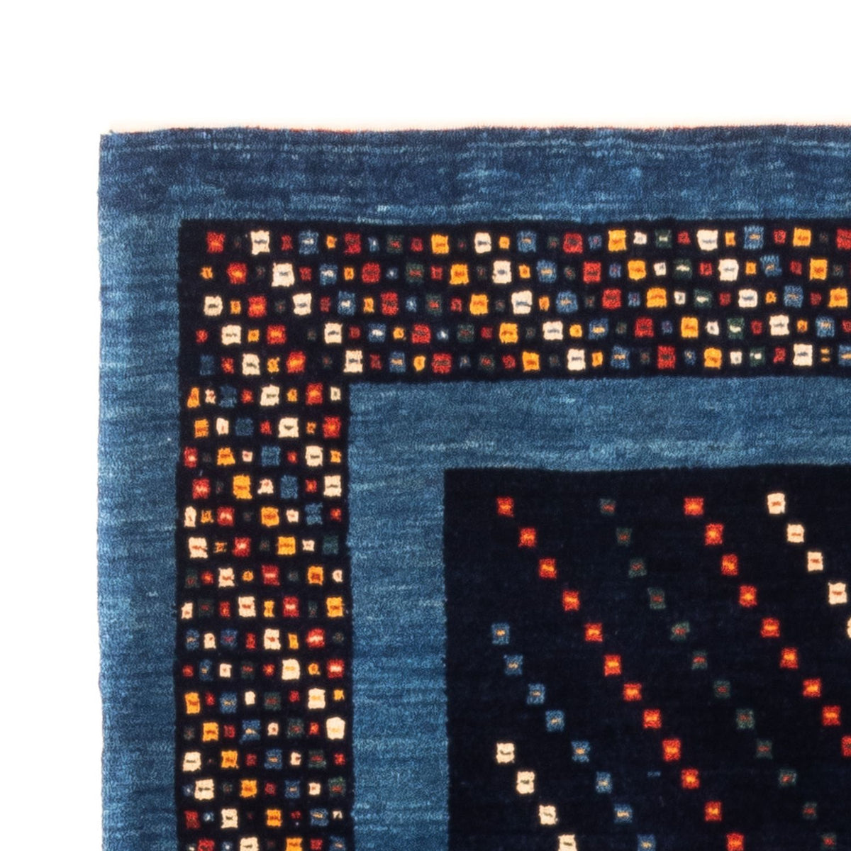 Persian Gabbeh Rug 100x150cm - Perserteppich Wollteppich