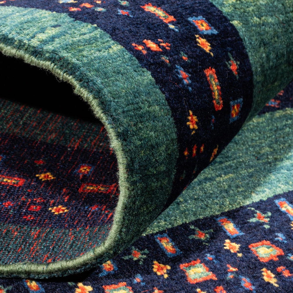 Gabbeh Rug - Perser - 127 x 82 cm - multicolored