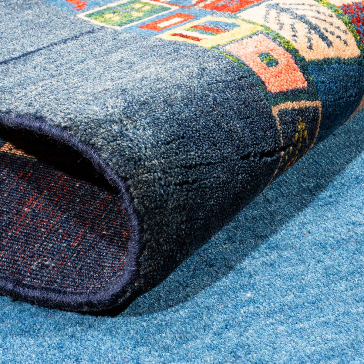 Gabbeh Rug - Perser - 190 x 110 cm - blue