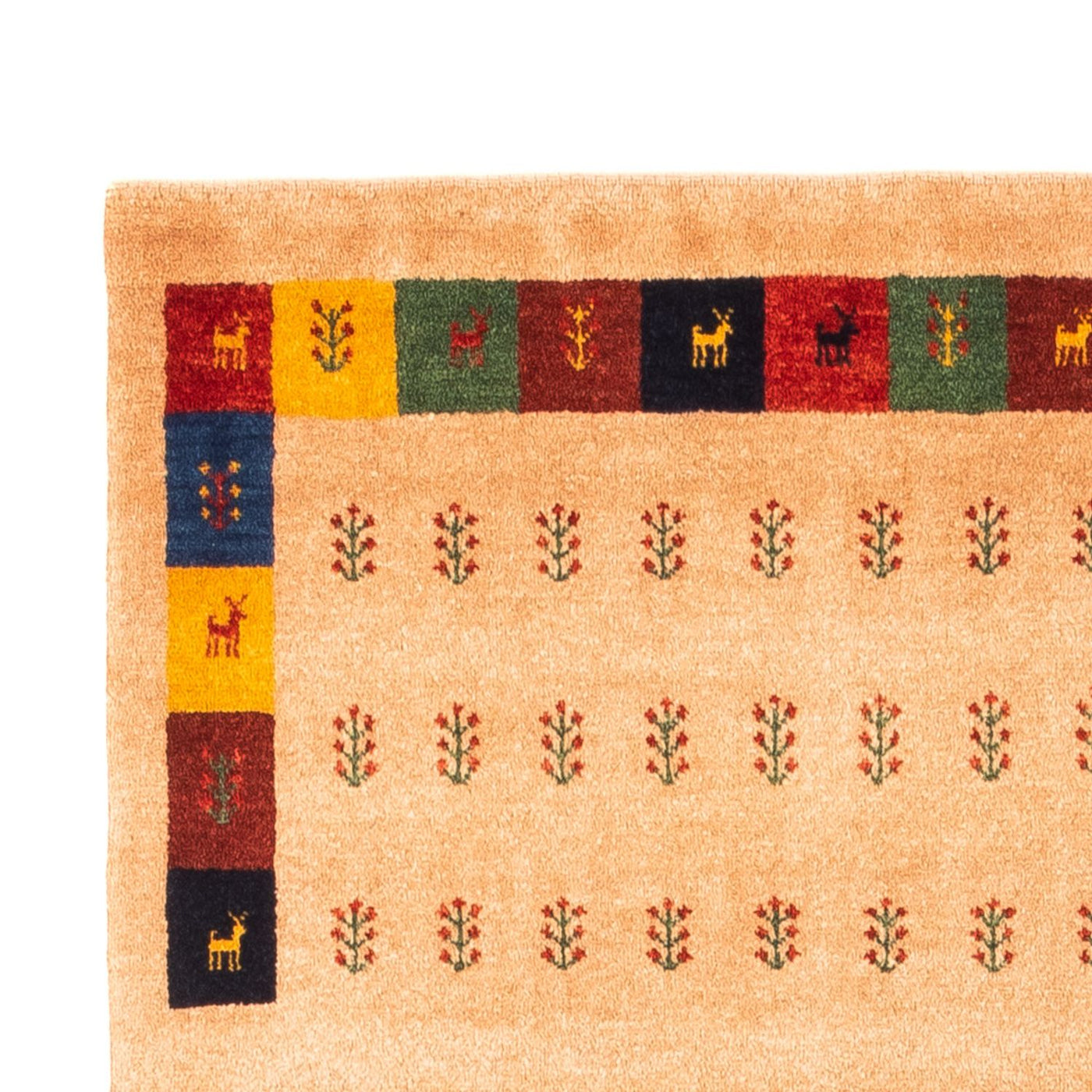 Gabbeh Persian Rug 155x107cm - Perserteppich Wollteppich