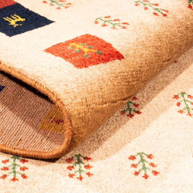 Gabbeh Rug - Perser - 155 x 107 cm - beige