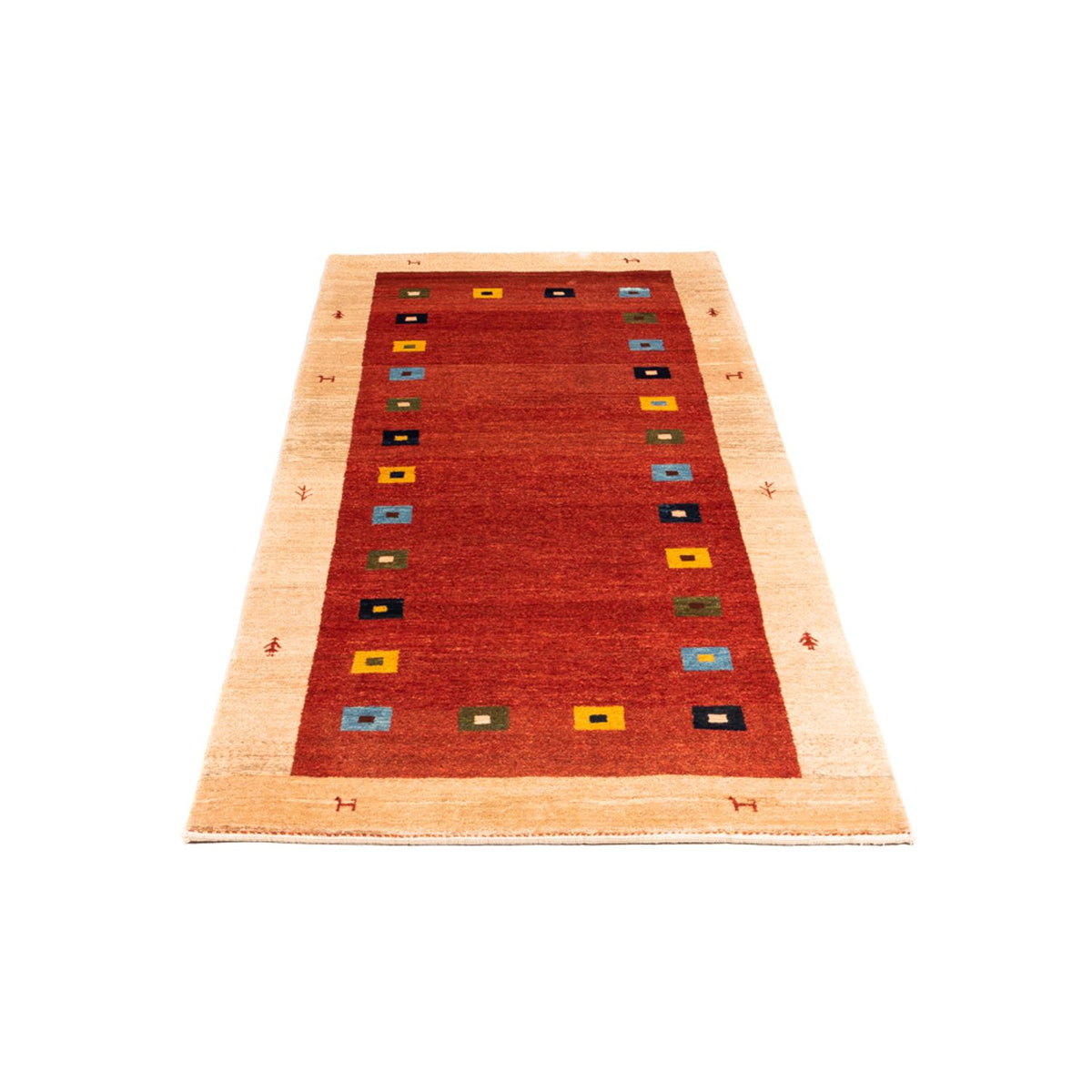 Runner Gabbeh Rug - Perser - 190 x 79 cm - red