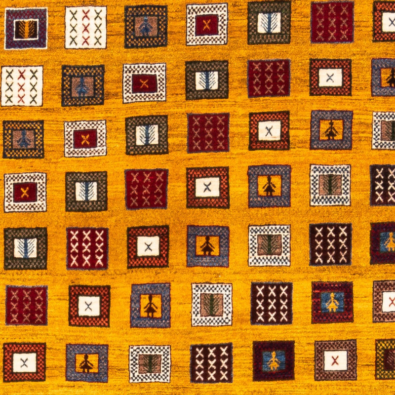 Gabbeh Rug - Perser - 195 x 150 cm - gold