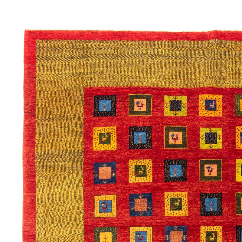 Gabbeh Rug - Perser - 242 x 186 cm - red