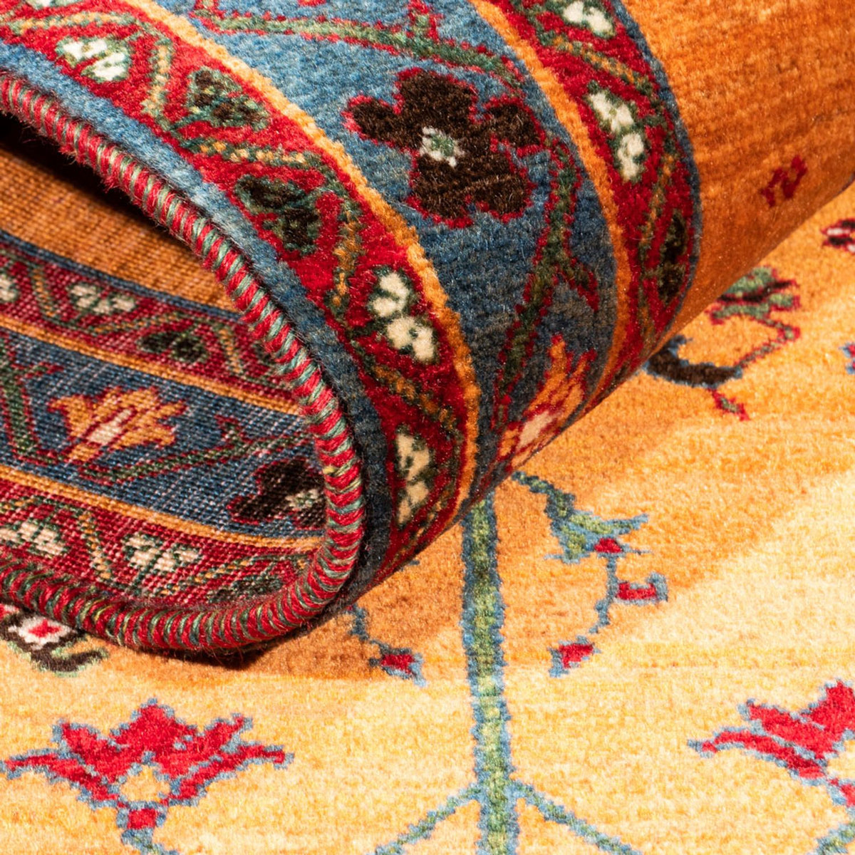 Gabbeh Rug - Perser - 155 x 100 cm - gold