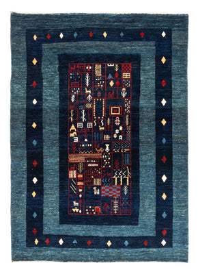Gabbeh Rug - Perser - 173 x 124 cm - blue