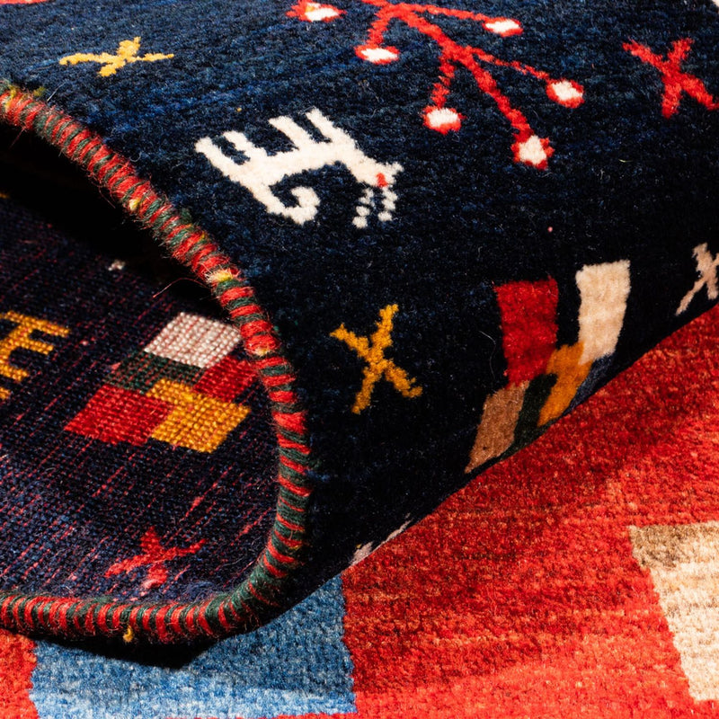 Gabbeh Rug - Perser - 172 x 126 cm - red