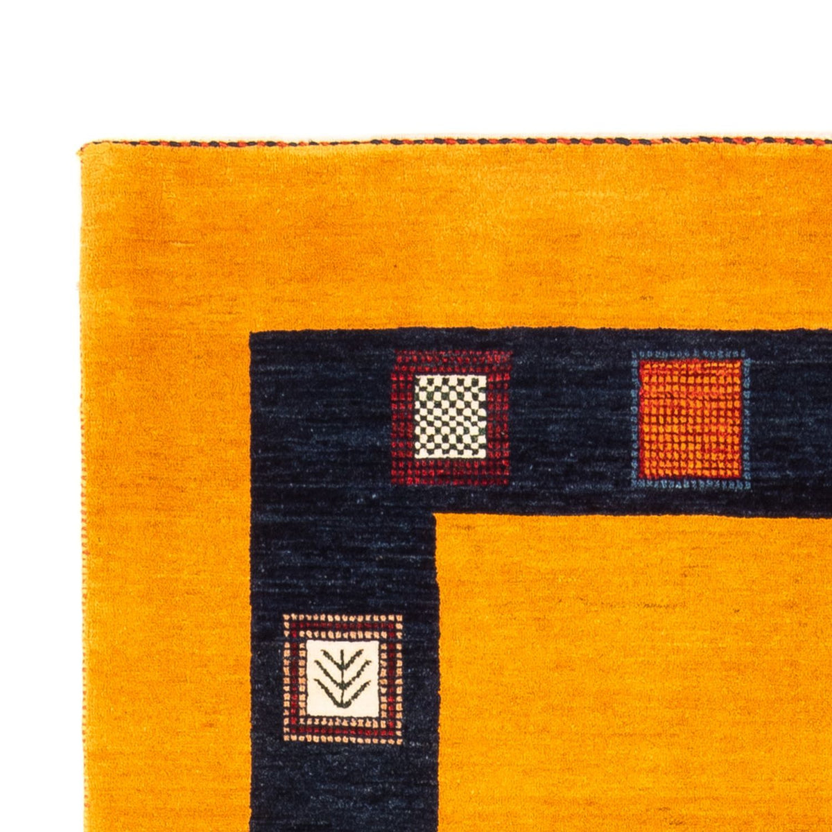 Gabbeh Rug - Perser - 180 x 118 cm - gold