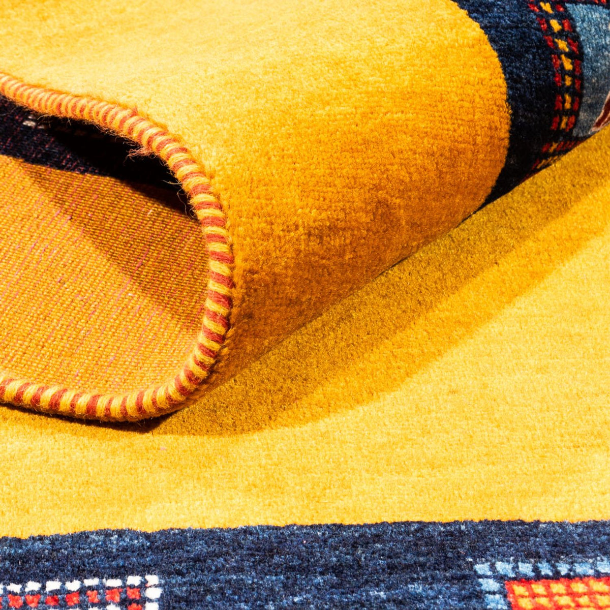 Gabbeh Rug - Perser - 180 x 118 cm - gold