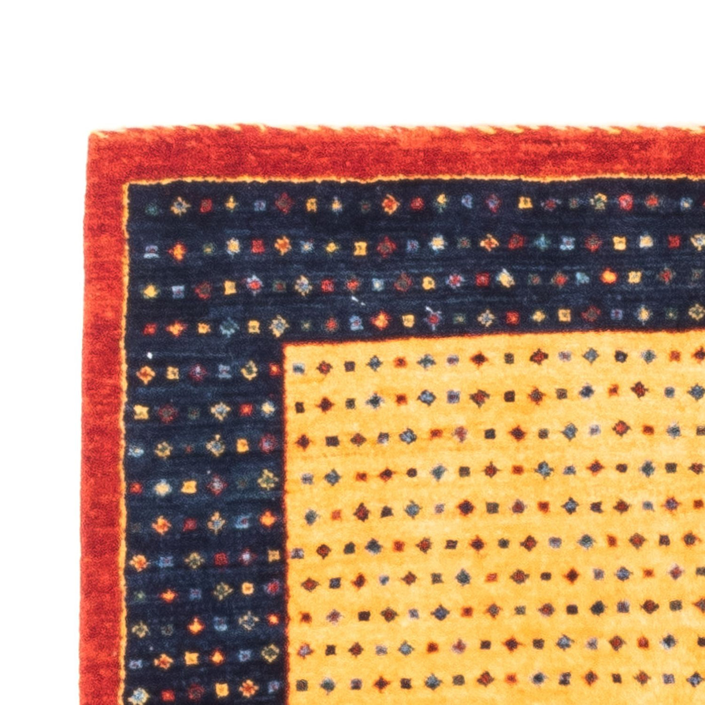 Gabbeh Persian Rug 129x80cm - Perserteppich Wollteppich