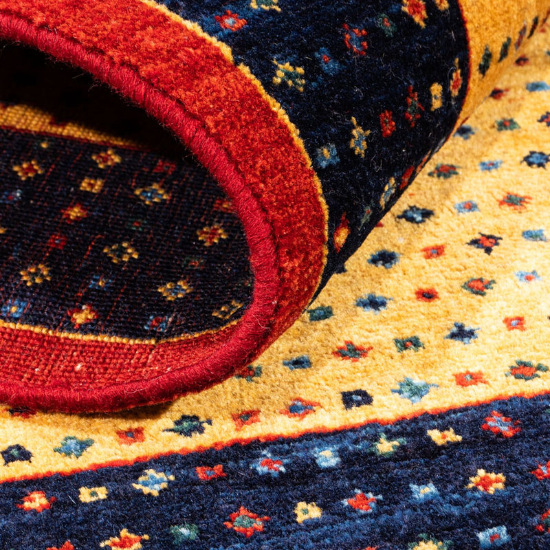 Gabbeh Rug - Perser - 129 x 80 cm - gold