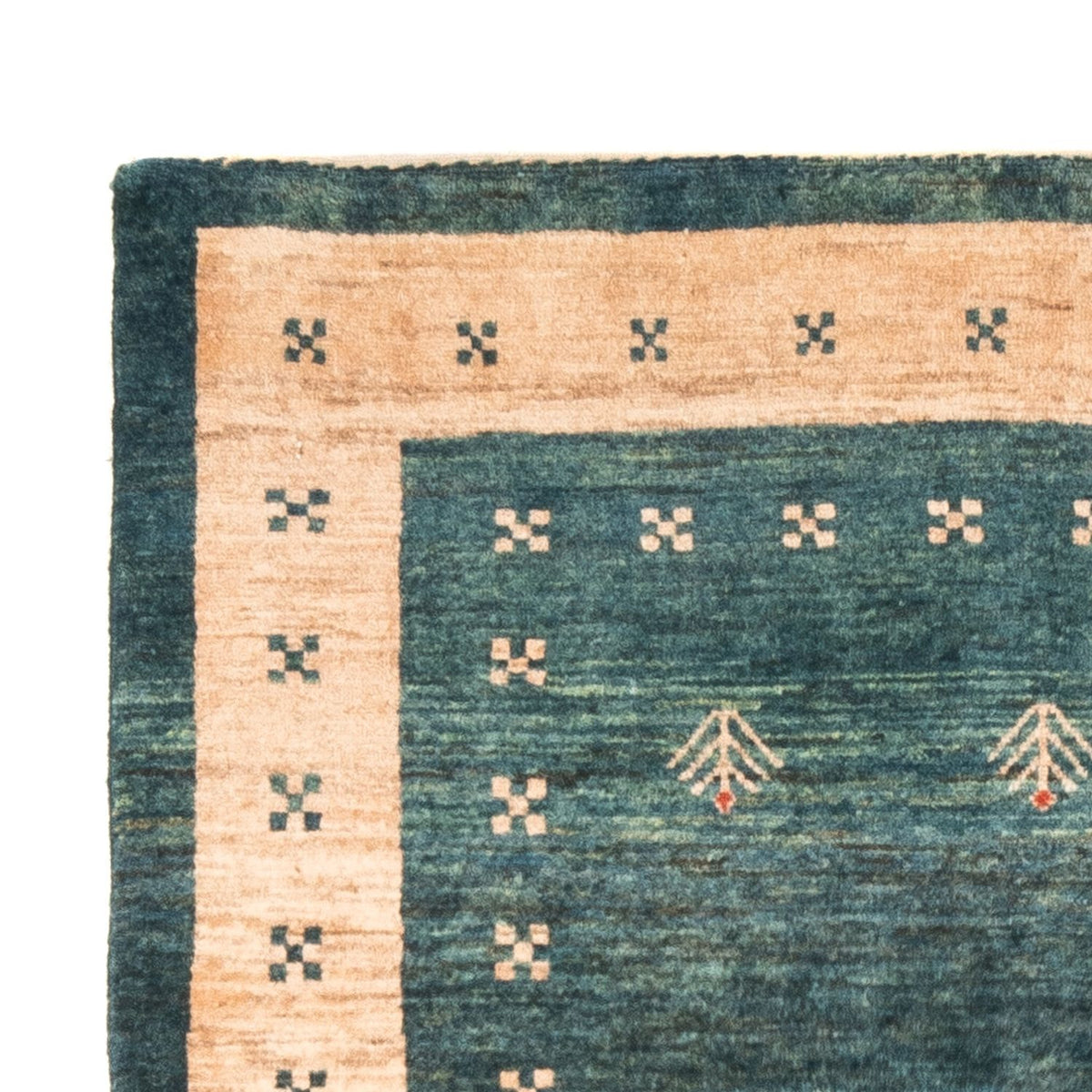 Persian Gabbeh Rug 102x146cm - Perserteppich Wollteppich