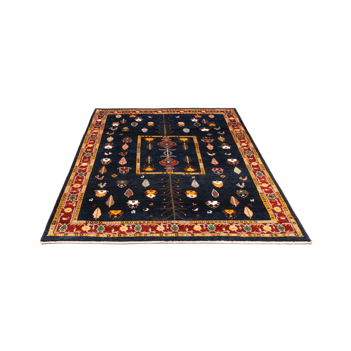 Gabbeh Rug - Perser - 235 x 150 cm - dark blue