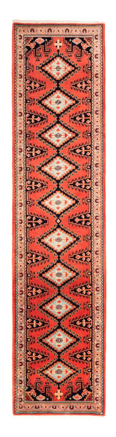 Runner Kelim Rug - Oriental - 310 x 75 cm - red