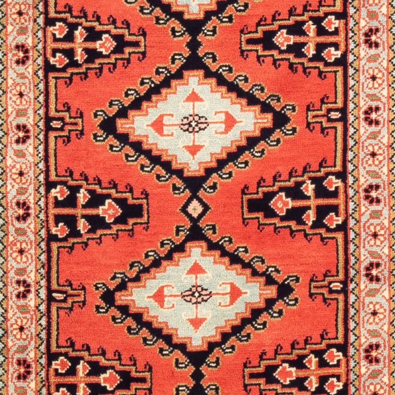 Runner Kelim Rug - Oriental - 310 x 75 cm - red