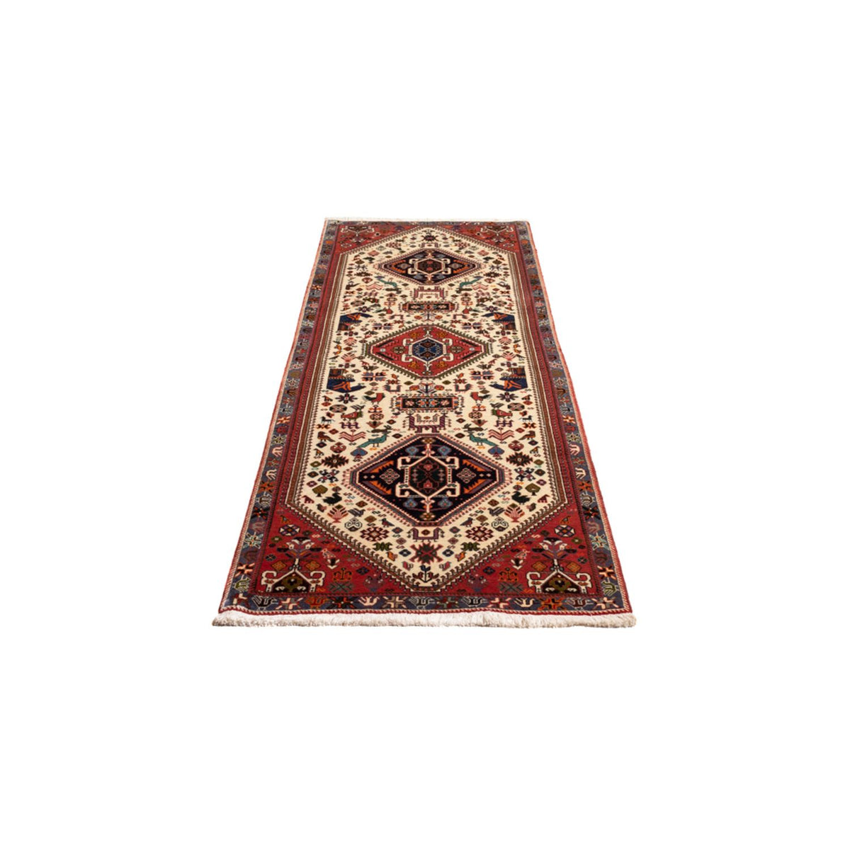 Runner Perser Rug - Nomadic - 250 x 77 cm - cream