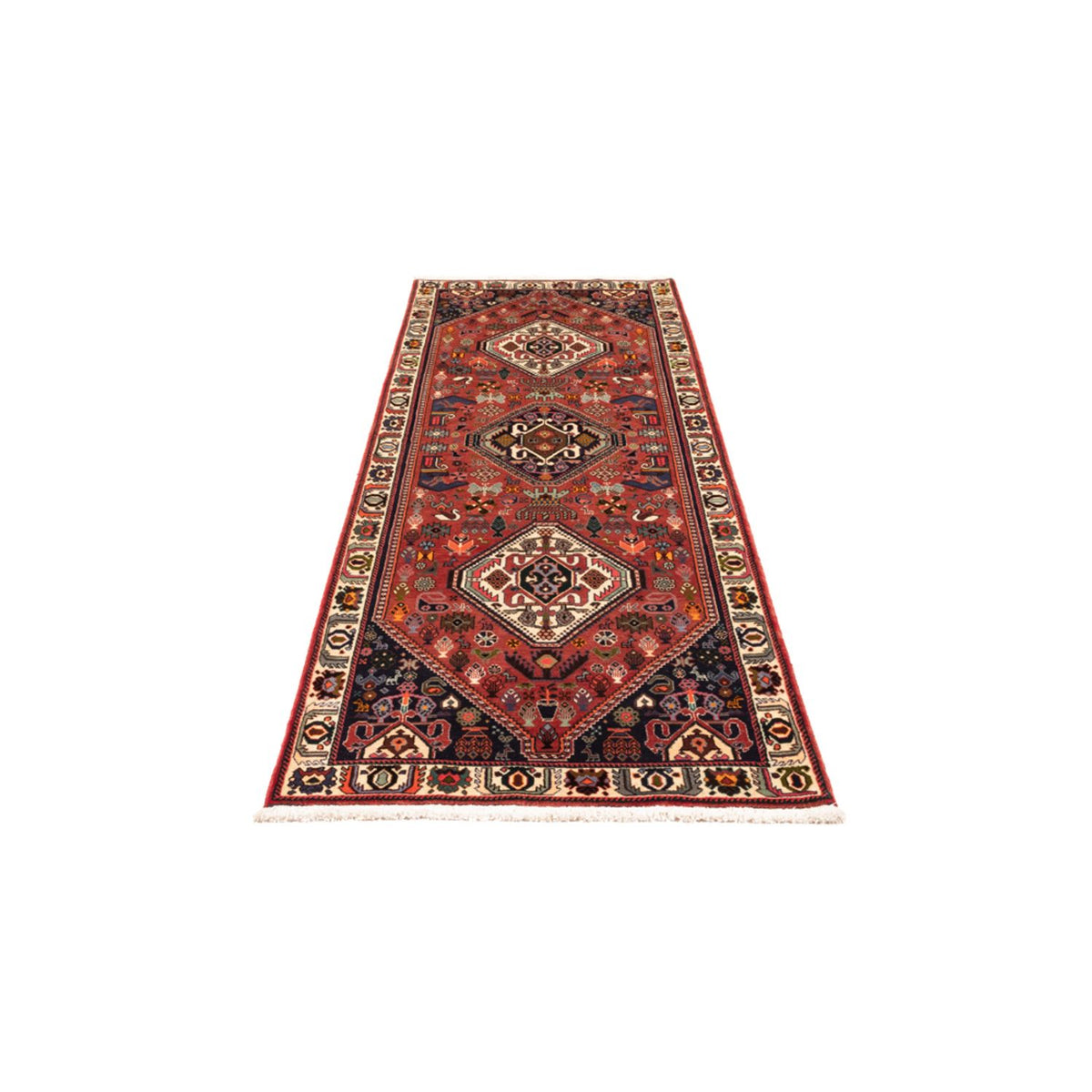 Runner Perser Rug - Nomadic - 258 x 80 cm - red