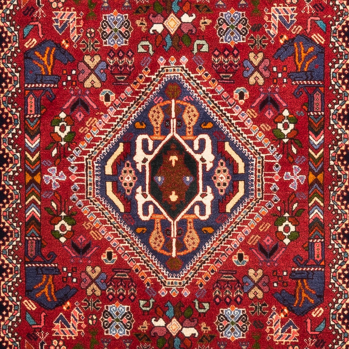 Runner Perser Rug - Nomadic - 248 x 83 cm - red