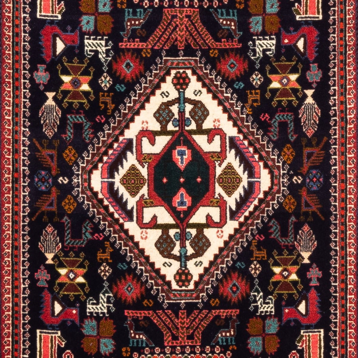 Runner Perser Rug - Nomadic - 250 x 78 cm - dark blue