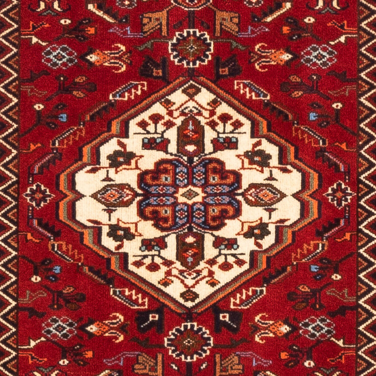 Runner Perser Rug - Nomadic - 248 x 85 cm - red