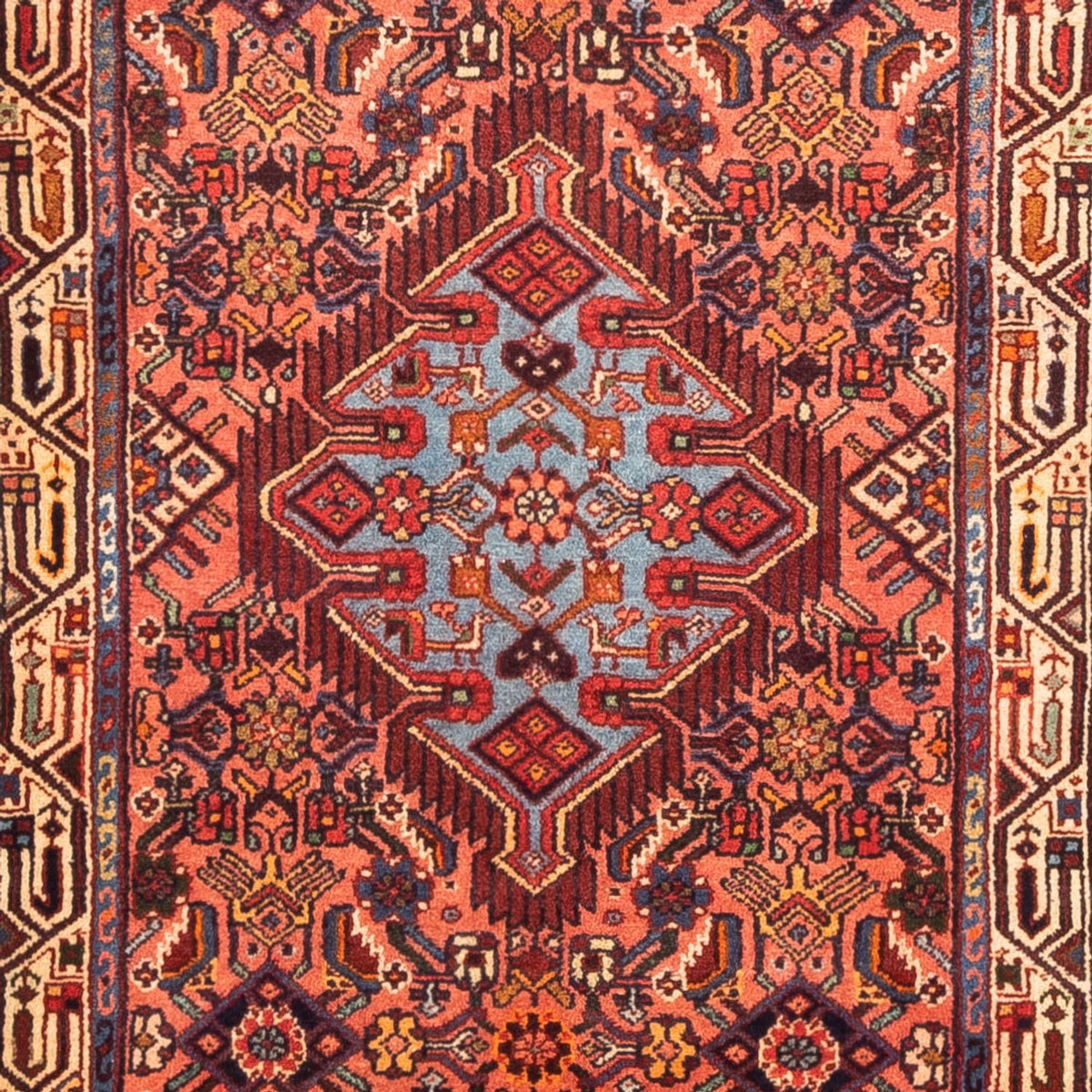 Runner Perser Rug - Nomadic - 313 x 87 cm - red