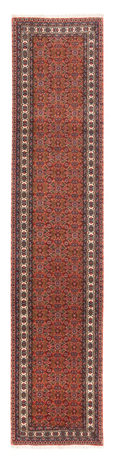 Runner Perser Rug - Tabriz - 330 x 70 cm - red
