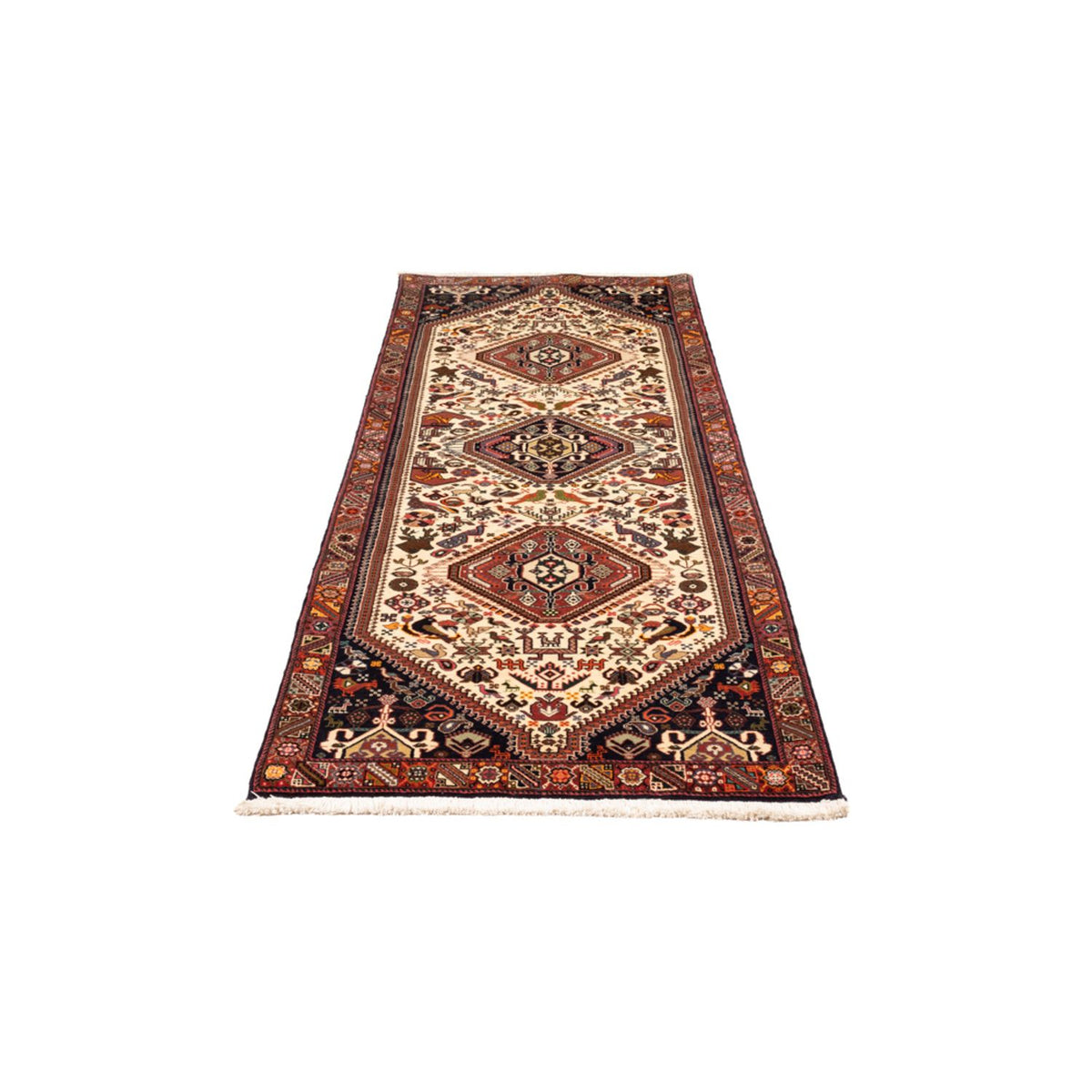 Runner Perser Rug - Nomadic - 253 x 80 cm - cream