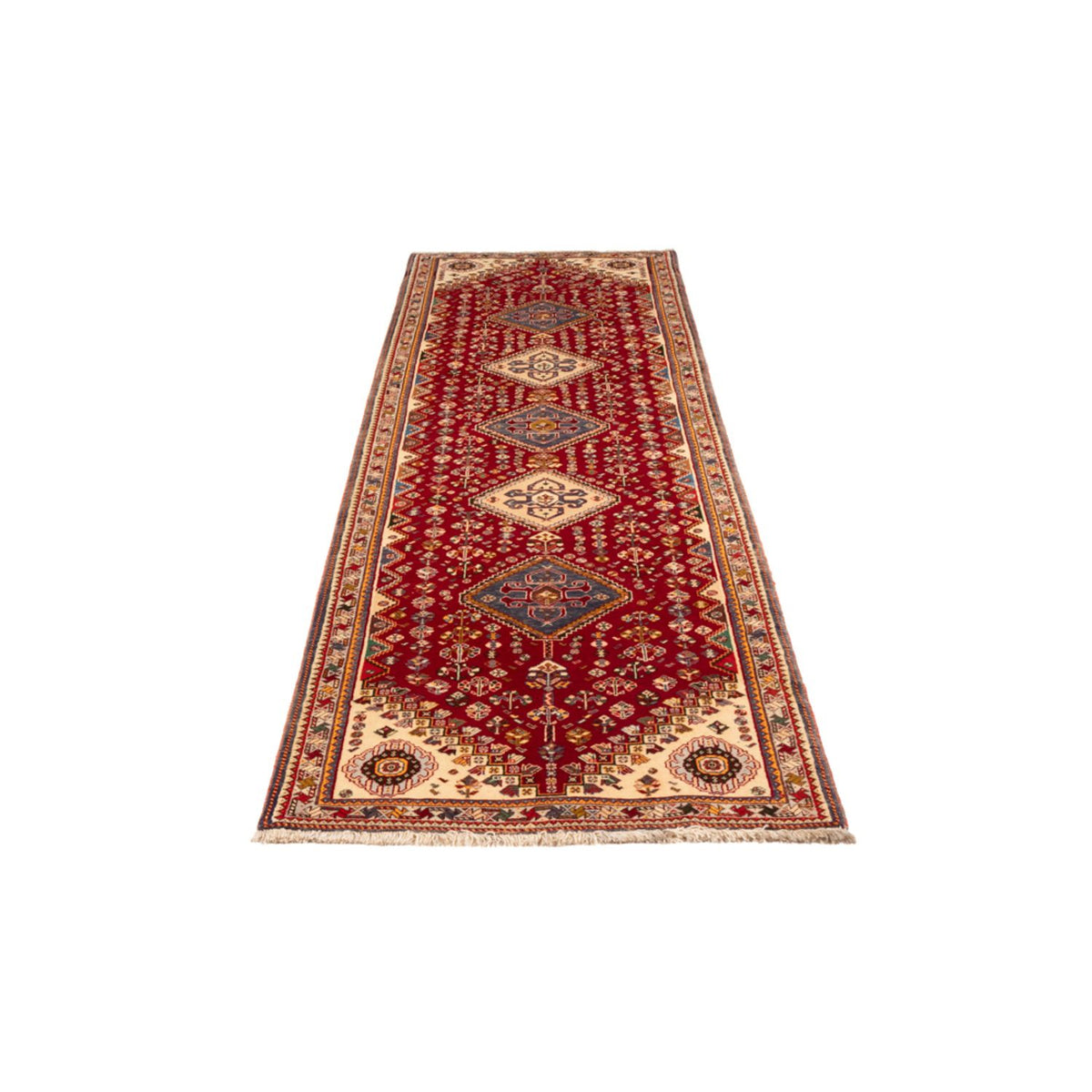 Runner Perser Rug - Nomadic - 278 x 77 cm - red