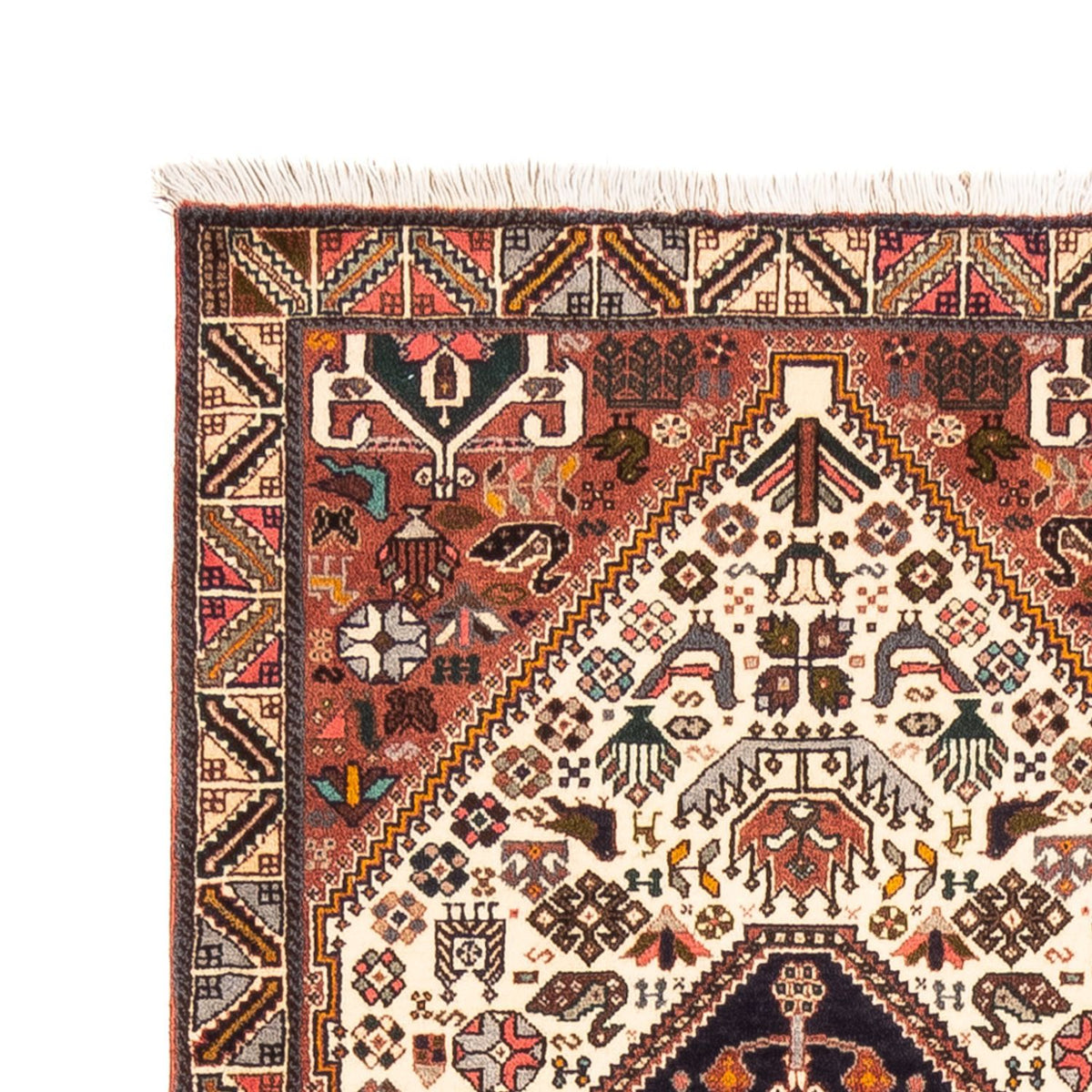 Runner Perser Rug - Nomadic - 253 x 80 cm - cream