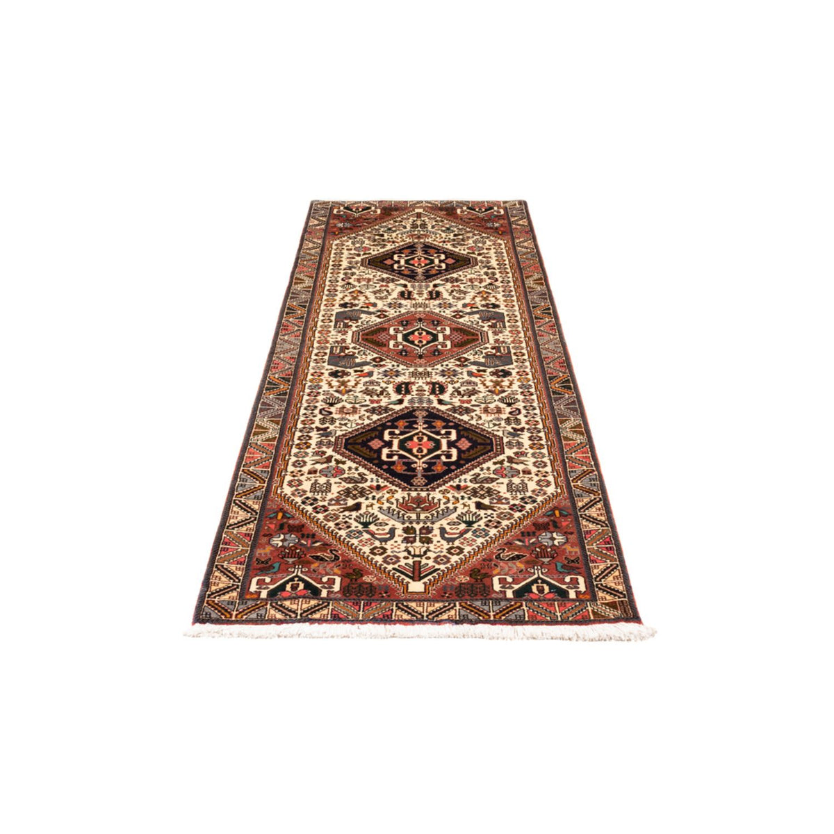 Runner Perser Rug - Nomadic - 253 x 80 cm - cream