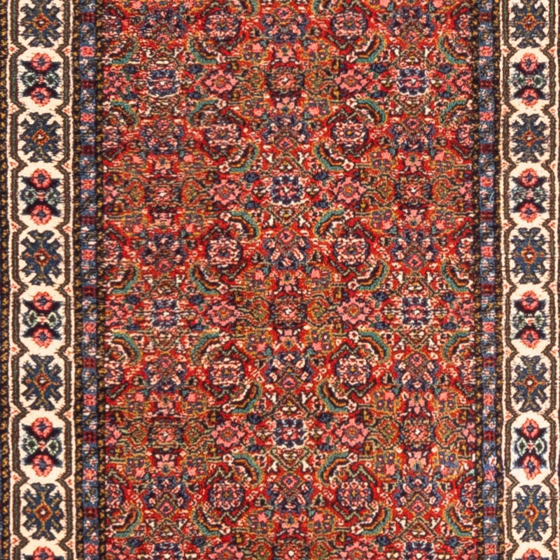 Runner Perser Rug - Tabriz - 330 x 70 cm - red
