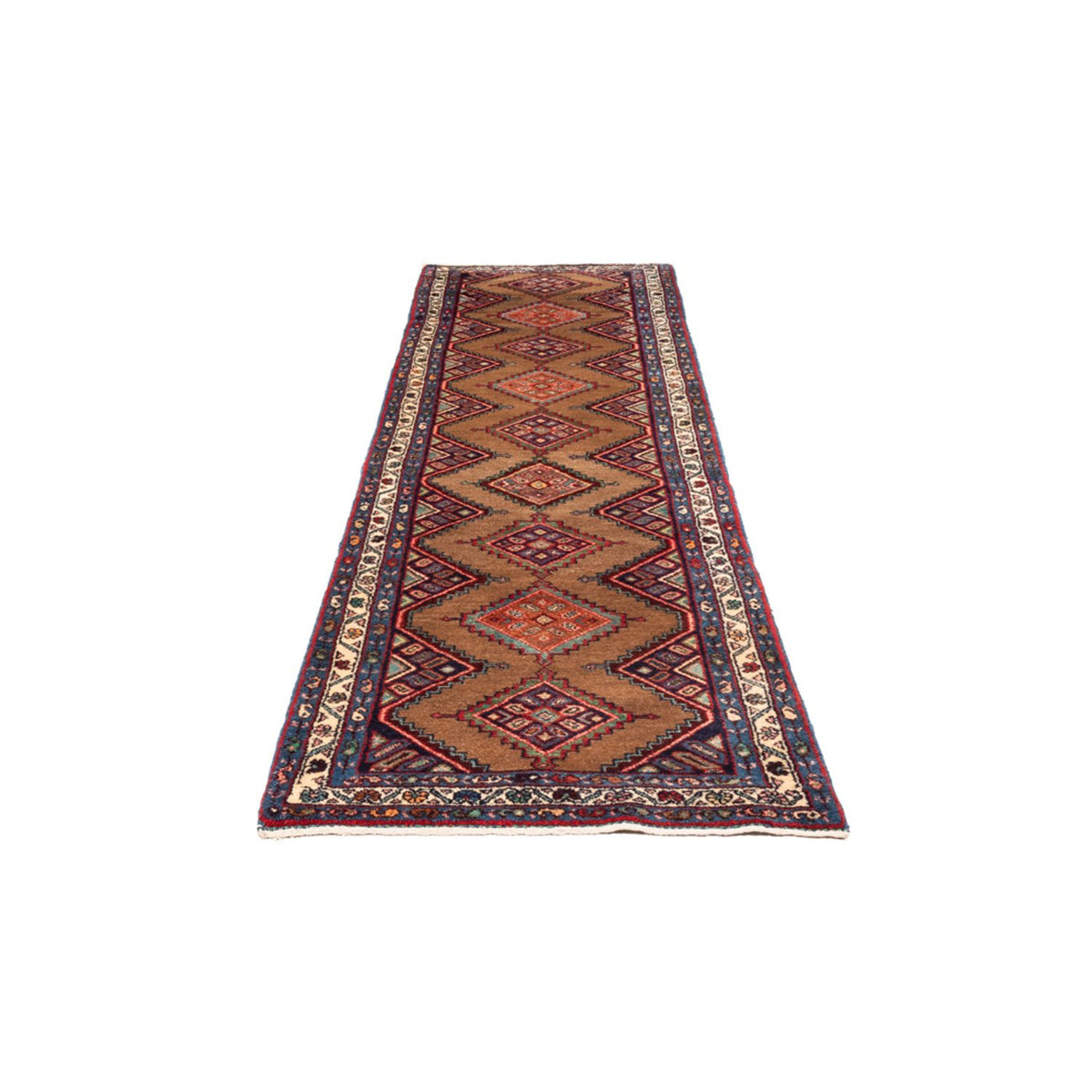 Runner Perser Rug - Nomadic - 298 x 86 cm - brown