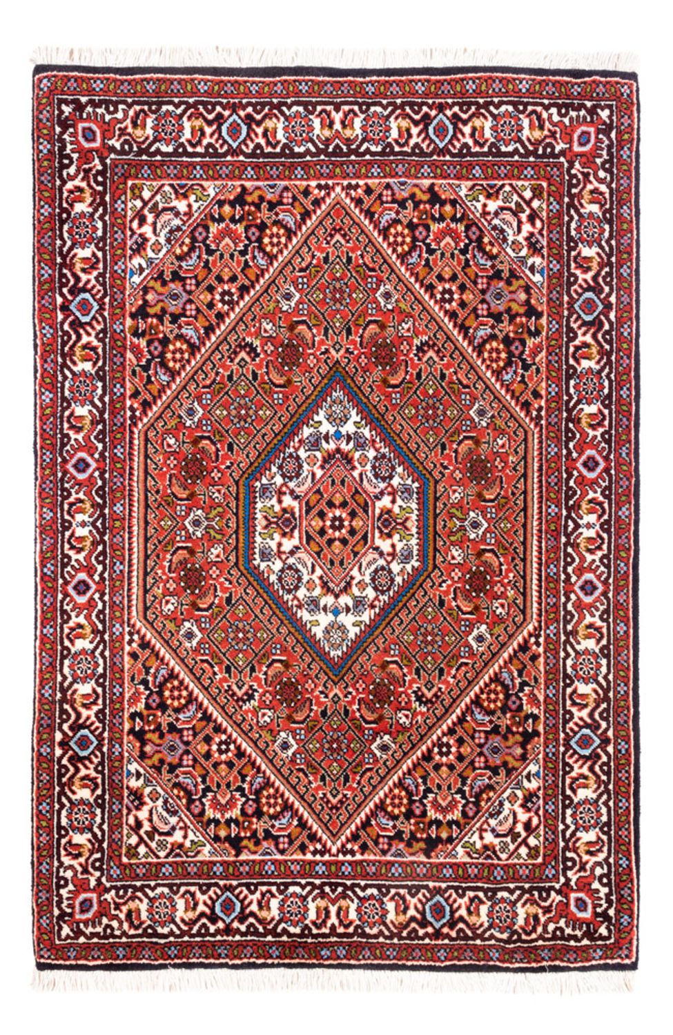 Perser Rug - Bidjar - 104 x 72 cm - red