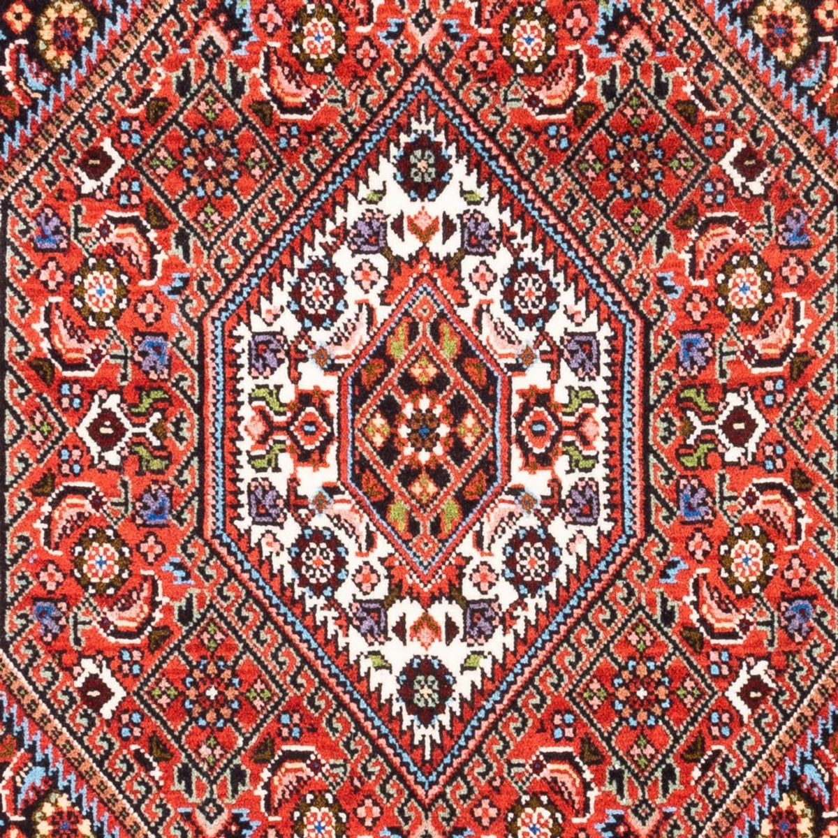 Perser Rug - Bidjar - 104 x 69 cm - red