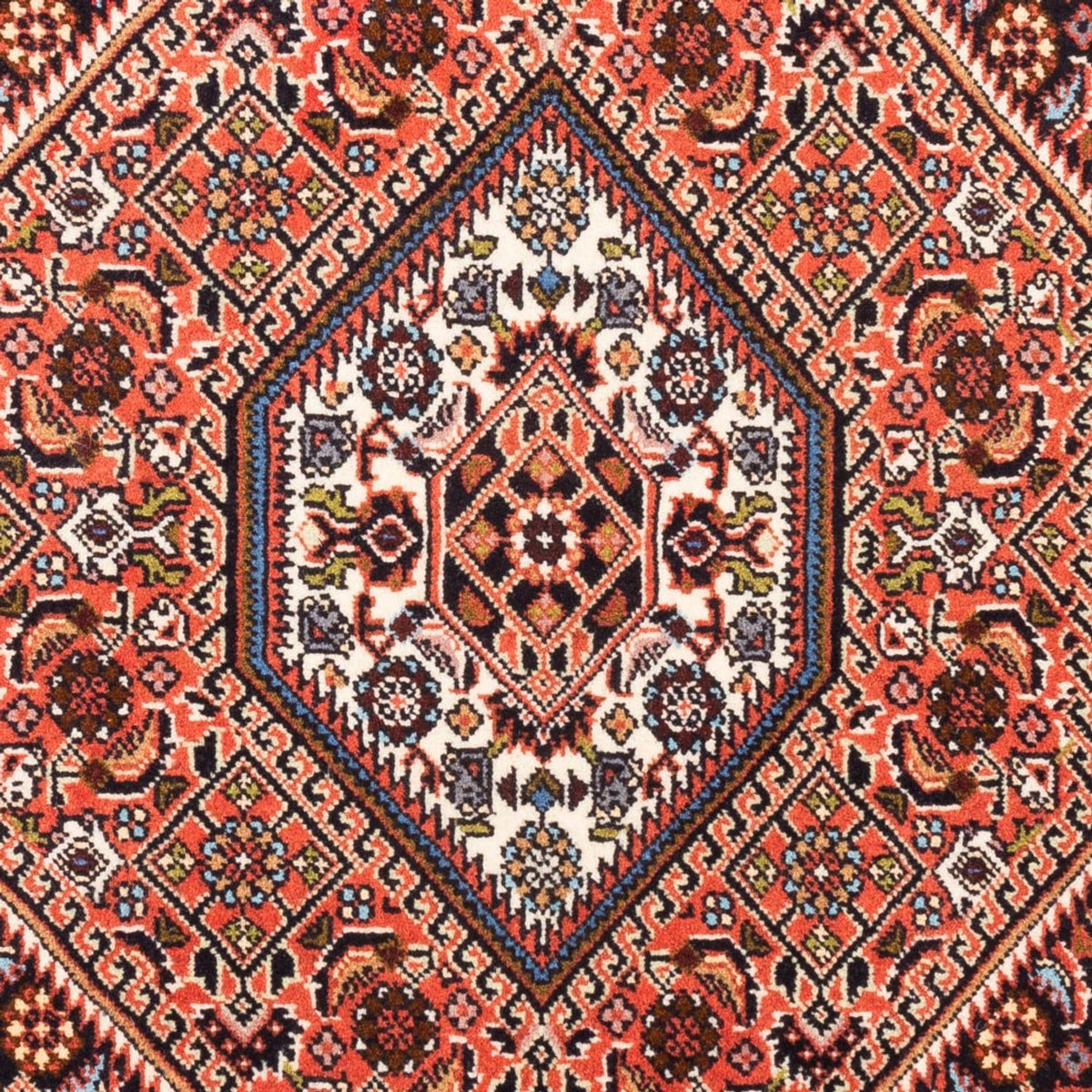 Perser Rug - Bidjar - 104 x 74 cm - red