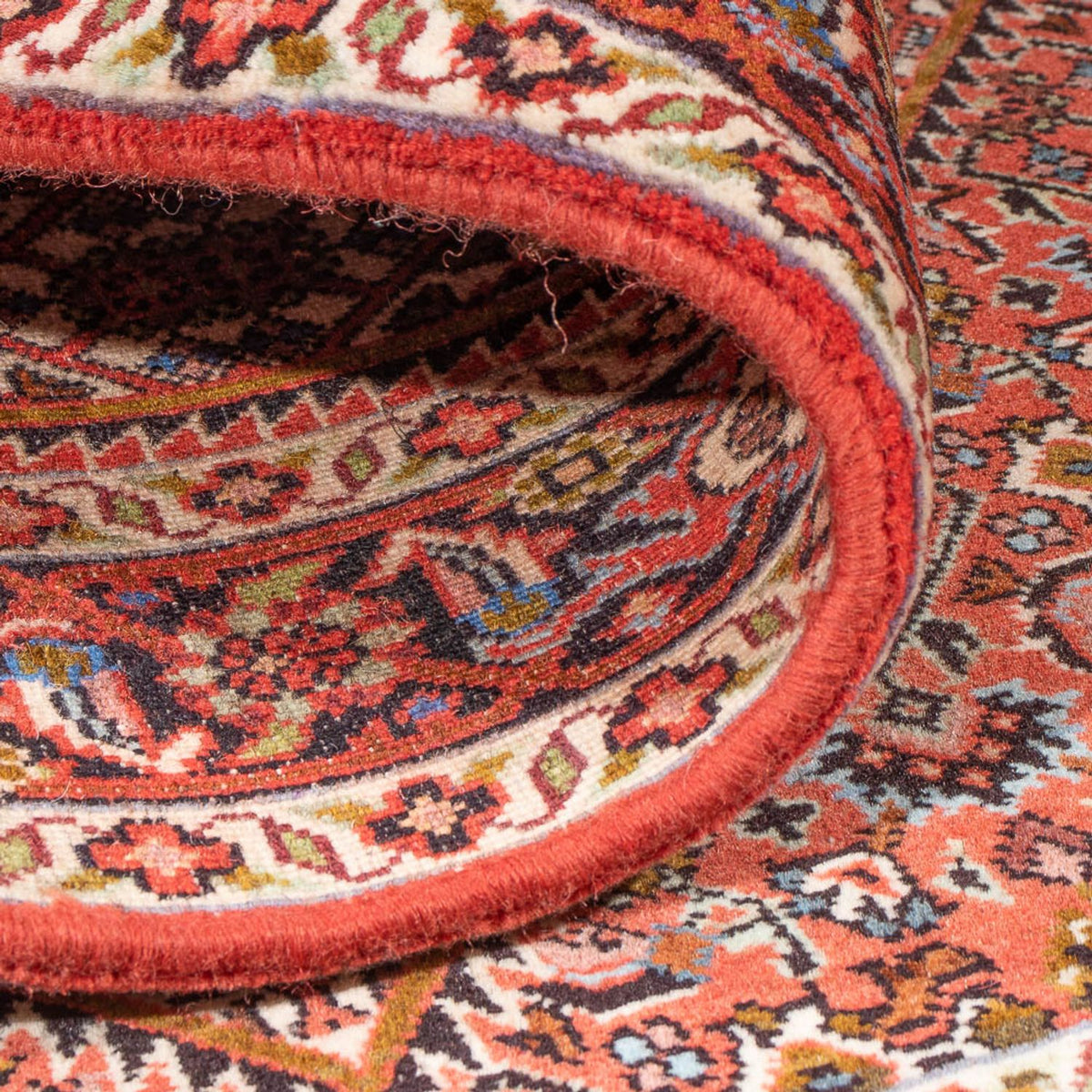 Perser Rug - Bidjar - 135 x 84 cm - red