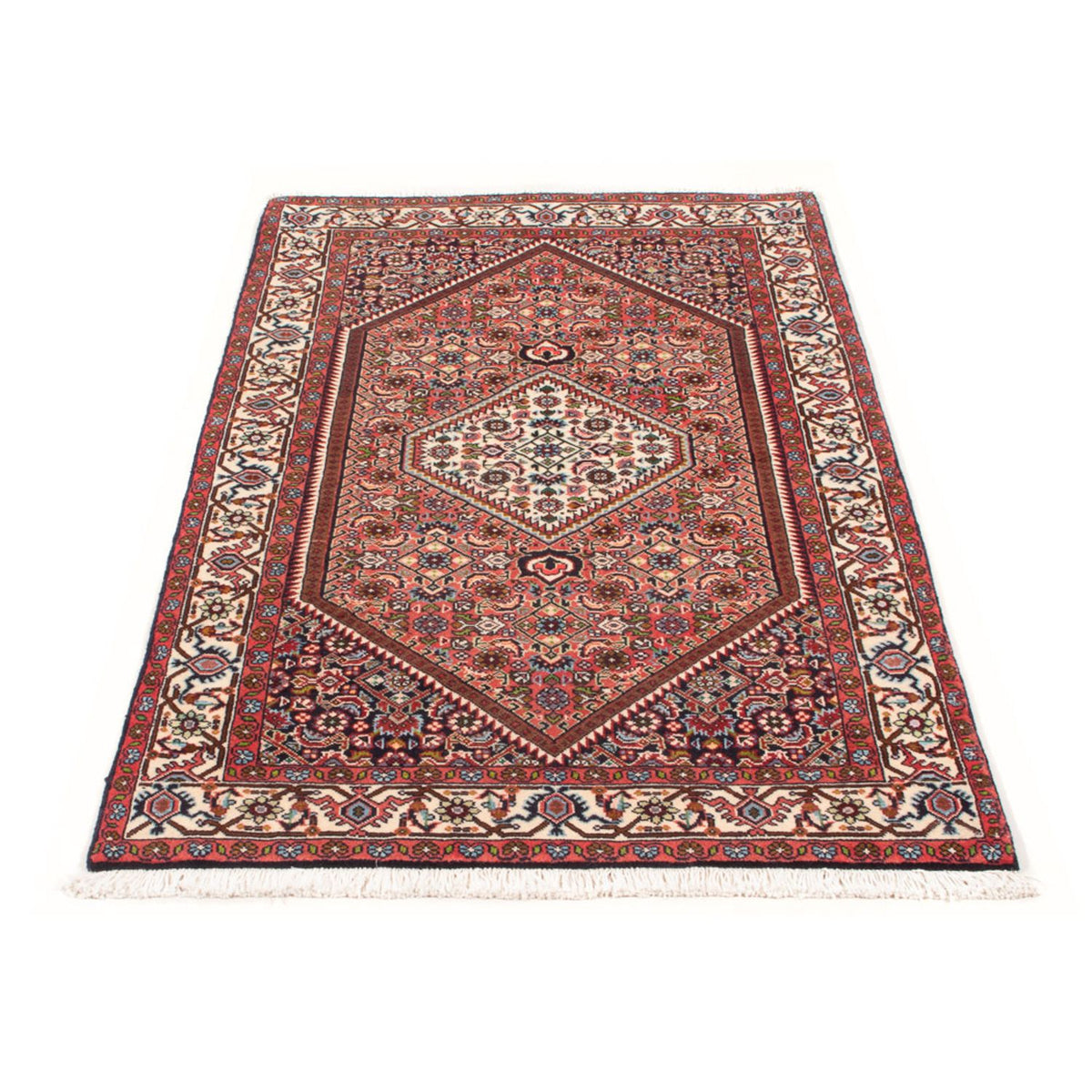 Perser Rug - Bidjar - 140 x 95 cm - red