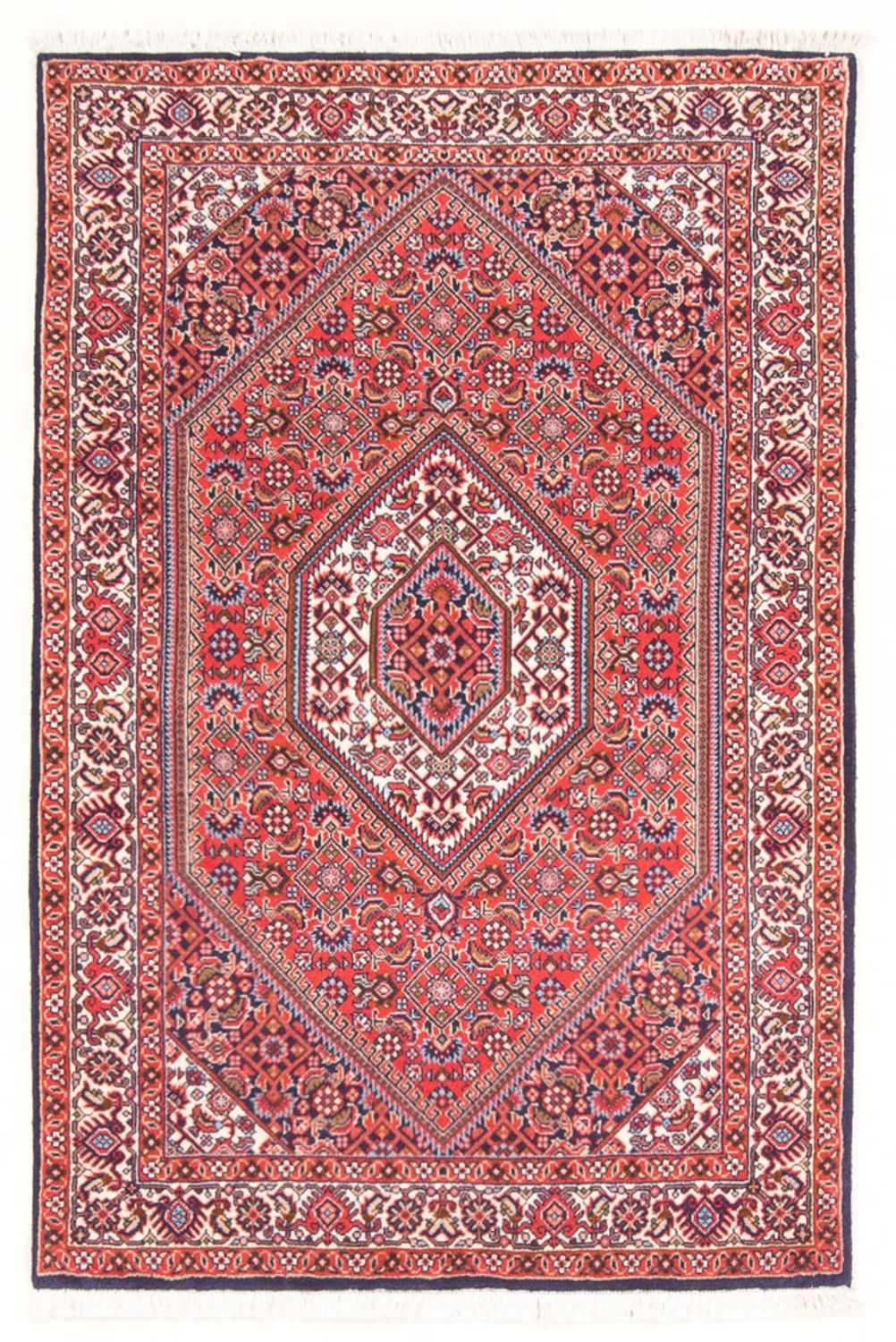 Perser Rug - Bidjar - 130 x 86 cm - red