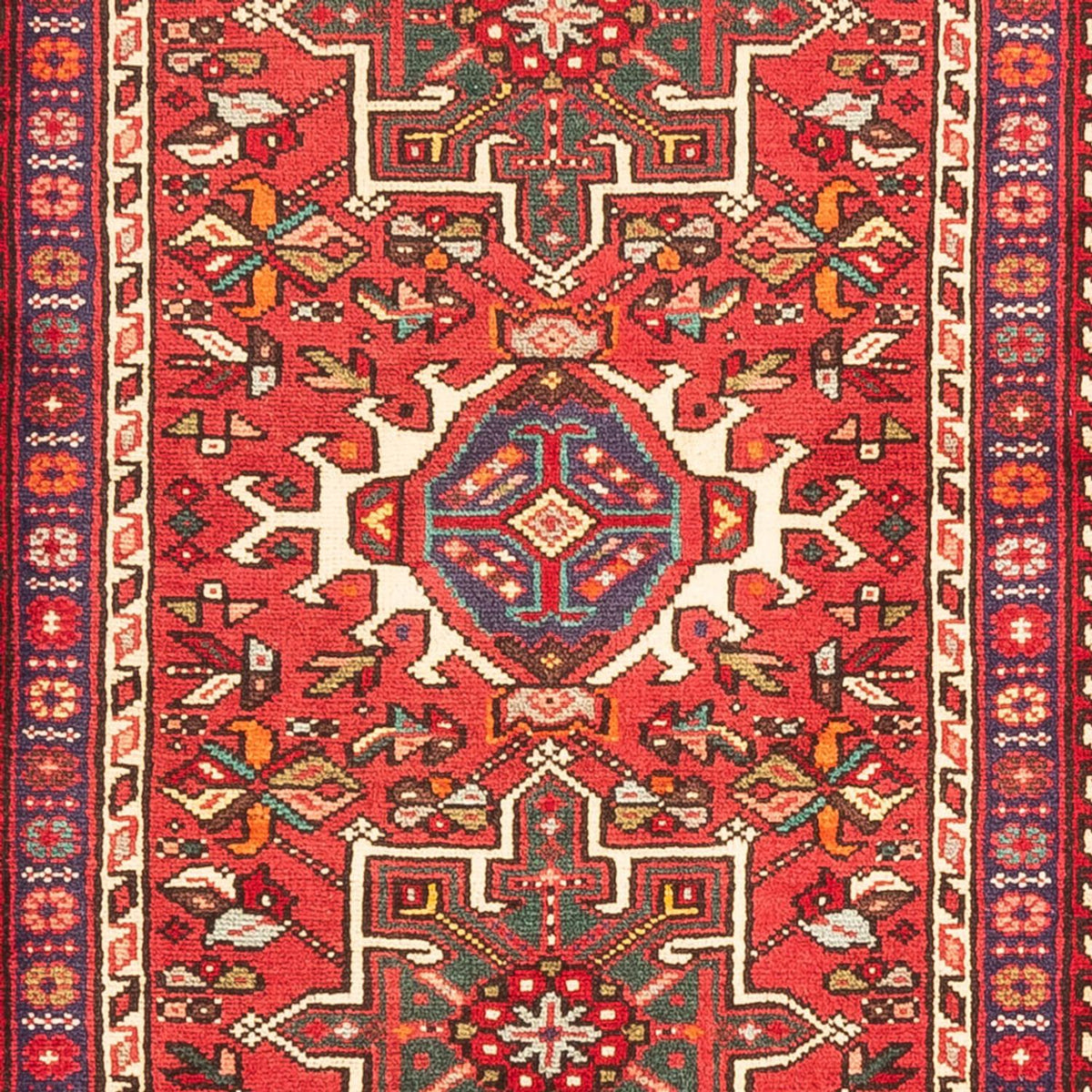 Runner Perser Rug - Nomadic - 257 x 72 cm - red