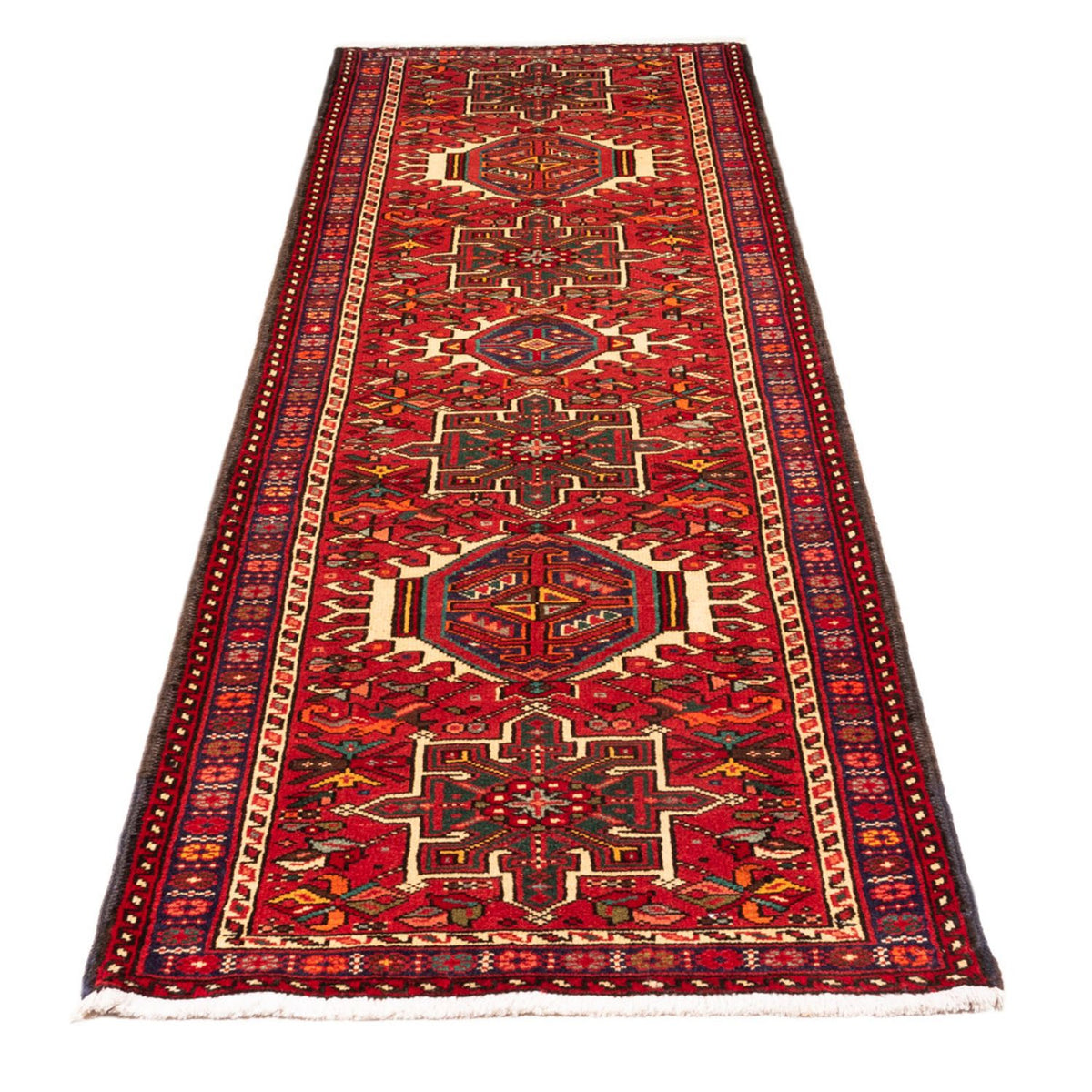 Runner Perser Rug - Nomadic - 257 x 72 cm - red
