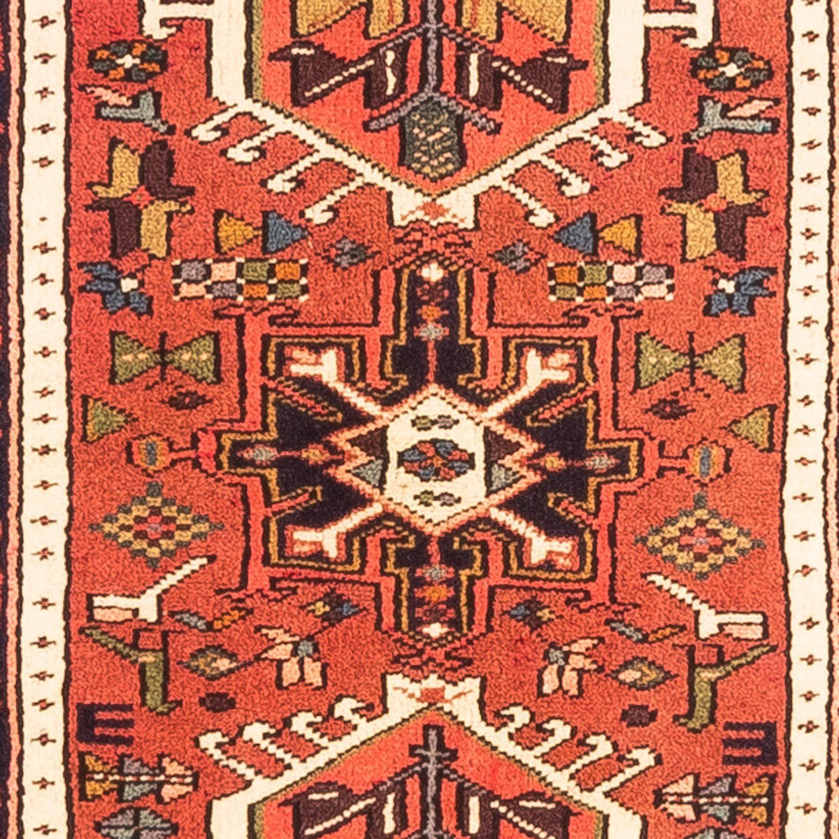 Runner Perser Rug - Nomadic - 287 x 84 cm - red