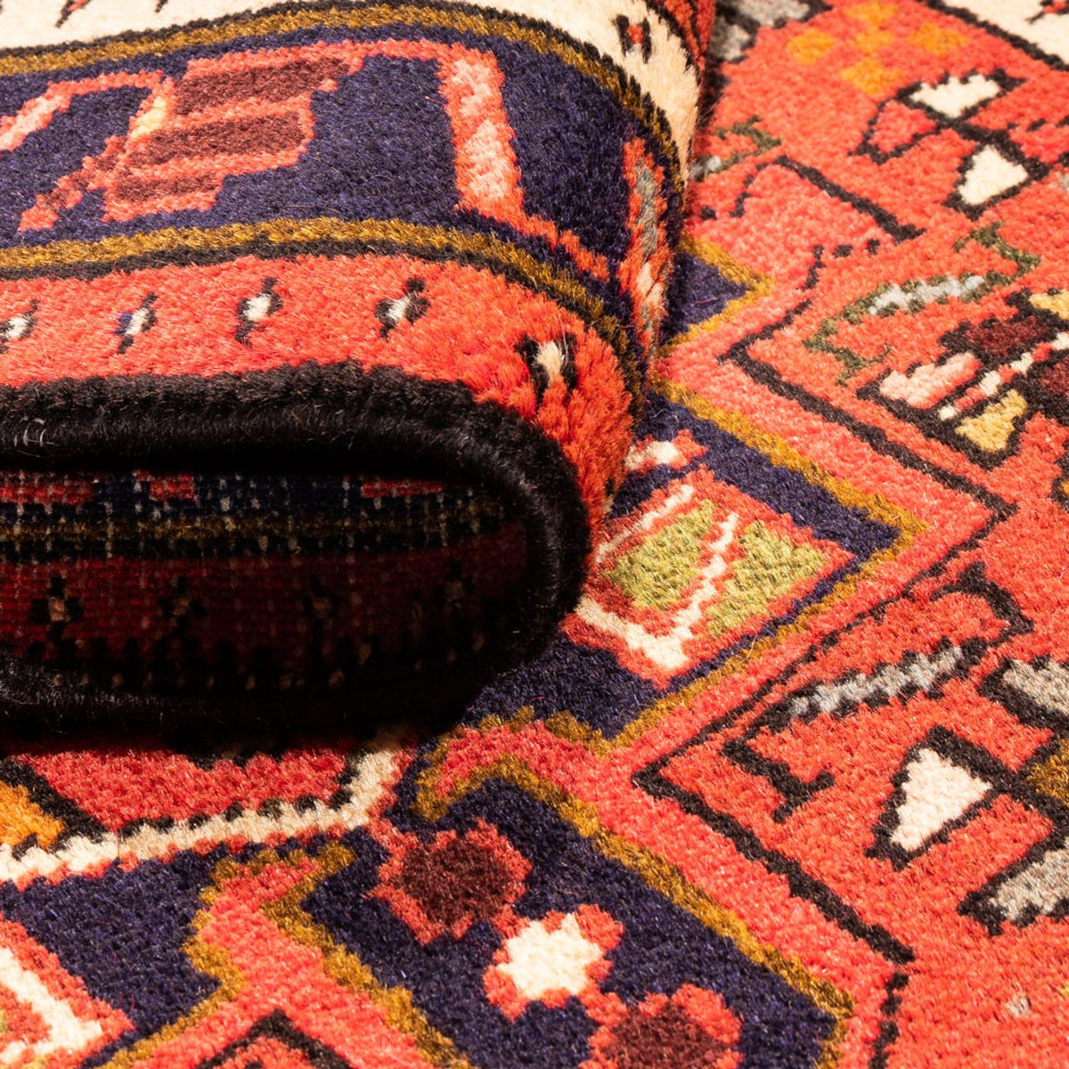 Runner Perser Rug - Nomadic - 290 x 74 cm - red