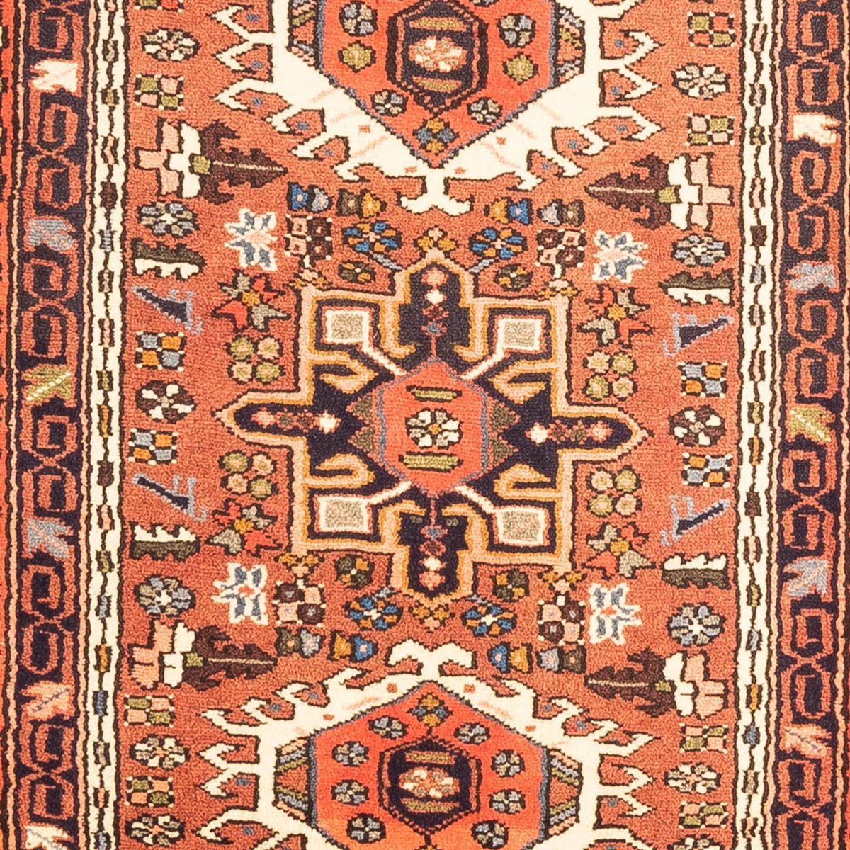 Runner Perser Rug - Nomadic - 294 x 76 cm - red