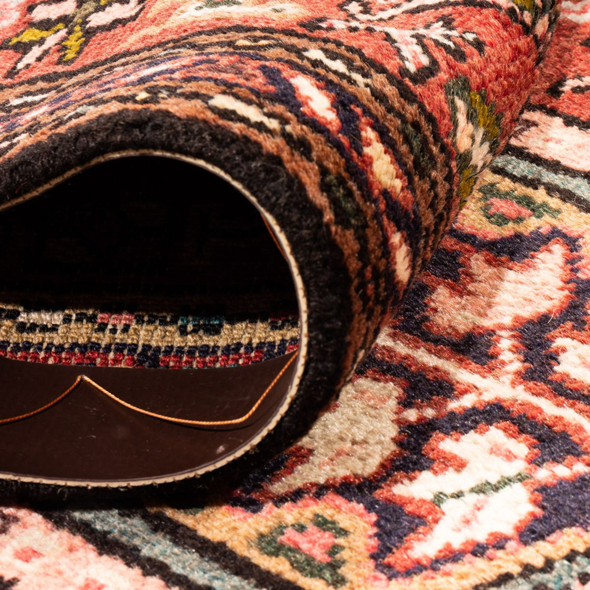 Runner Perser Rug - Nomadic - 393 x 62 cm - red