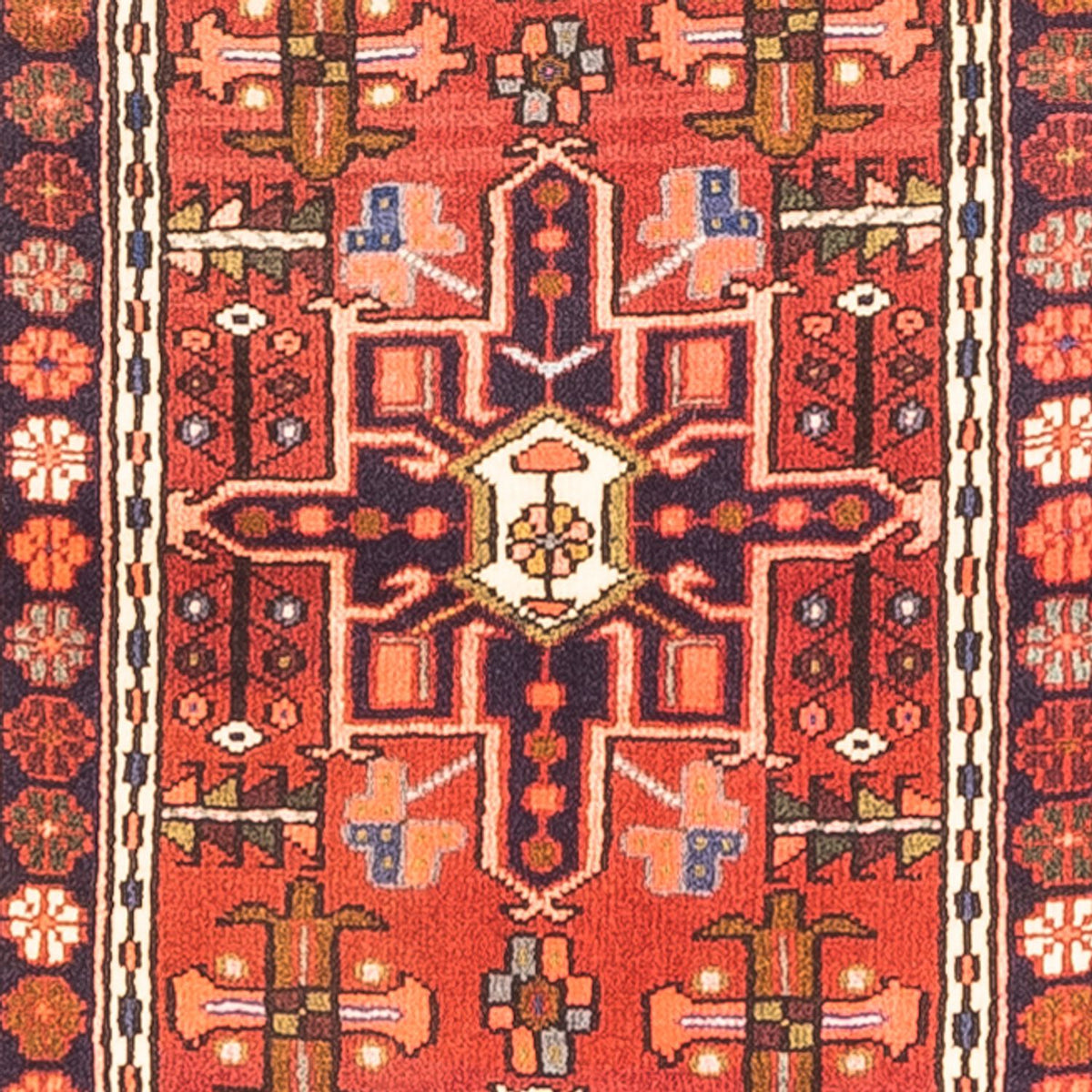 Runner Perser Rug - Nomadic - 400 x 70 cm - red