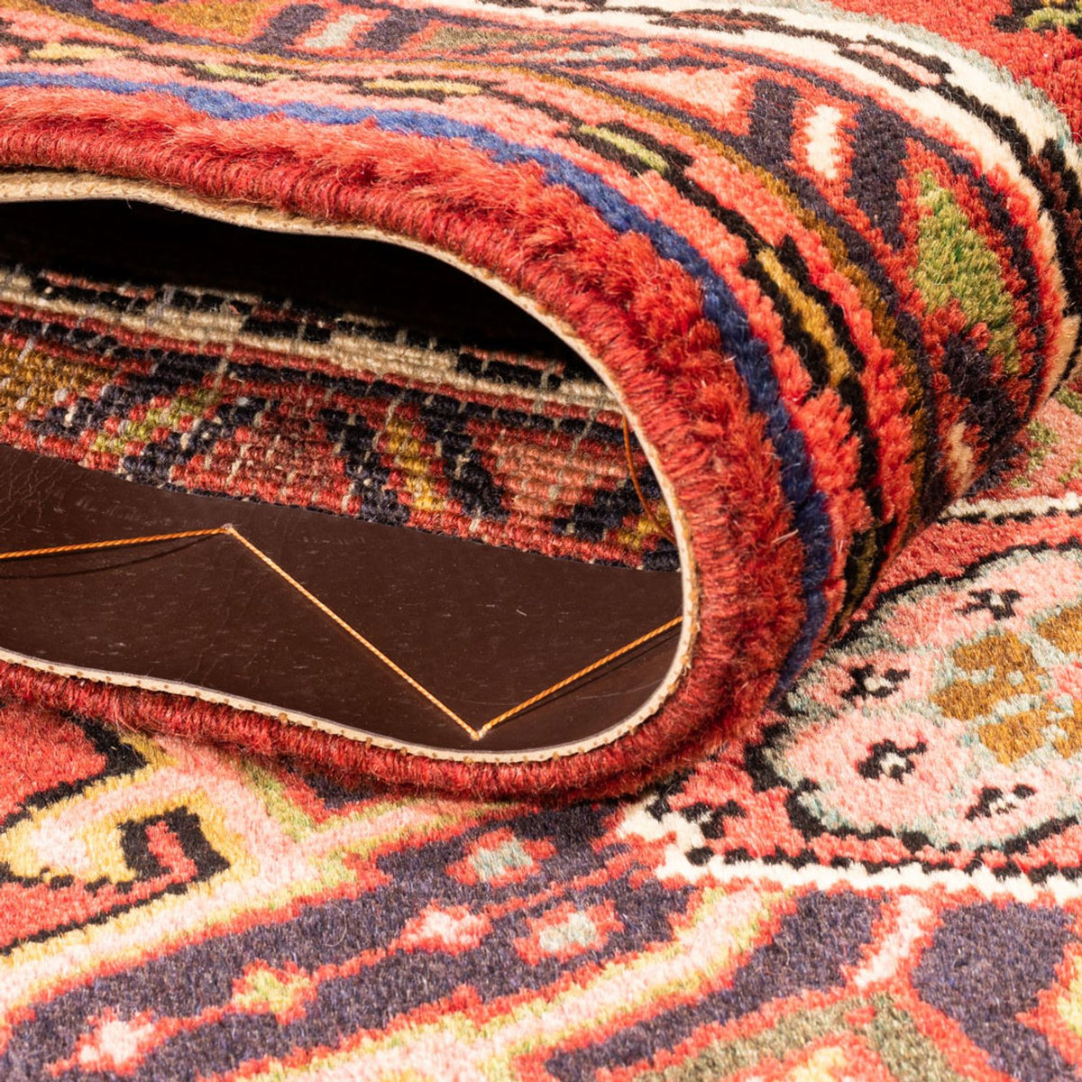 Runner Perser Rug - Nomadic - 201 x 70 cm - red