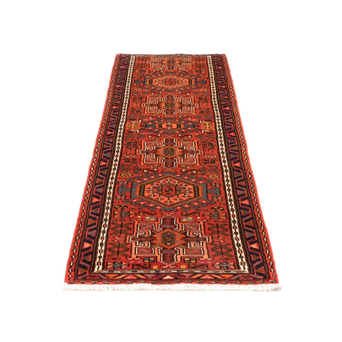 Runner Perser Rug - Nomadic - 207 x 61 cm - red