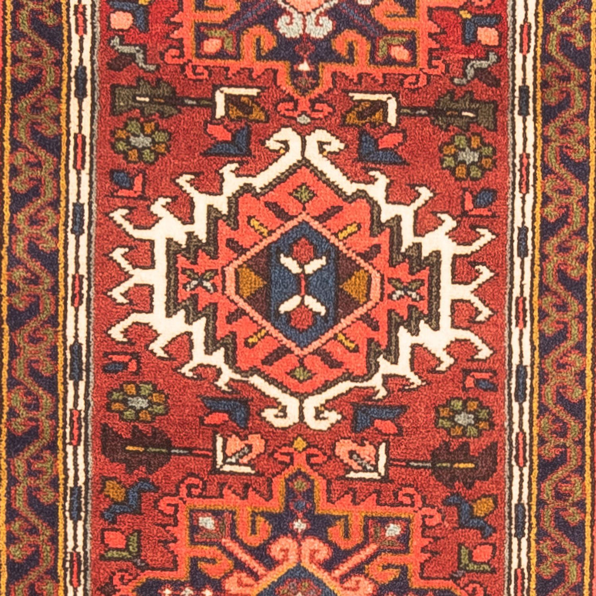 Runner Perser Rug - Nomadic - 206 x 64 cm - red