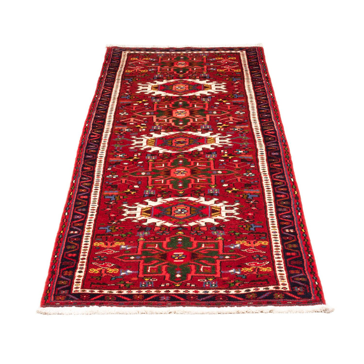 Runner Perser Rug - Nomadic - 204 x 66 cm - red